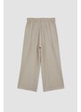 DEFACTO Linen Look Capri Trousers