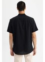 DEFACTO Regular Fit Polo Neck Short Sleeve Shirt