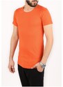 Madmext Bicycle Crew Neck Orange T-shirt 2297