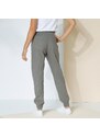 Blancheporte Kalhoty s podkasanými nohavicemi, bavlna/len bronzová 40