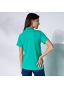 Blancheporte Polo tričko s krátkými rukávy zelená 34/36