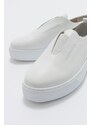 LuviShoes Ante White Leather Men's Shoes