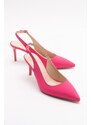 LuviShoes Women's Sleet Fuchsia Heeled Shoes