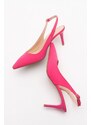 LuviShoes Women's Sleet Fuchsia Heeled Shoes