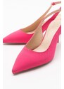 LuviShoes Women's Sleet Fuchsia Heeled Shoes
