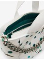 Bílá dámská vzorovaná kabelka Desigual New Splatter Valdivia - Dámské