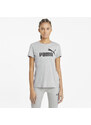 Puma ESS Logo Tee gray