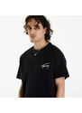 Tommy Hilfiger Pánské tričko Tommy Jeans Regular Signature Tee Black