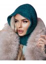 Fashionweek Dámská Zimní čepice ve stylu kukly WOOL01