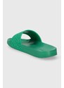 Pantofle Tommy Hilfiger TH MONOGRAM POOL SLIDE dámské, bílá barva, FW0FW06987