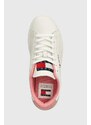 Sneakers boty Tommy Jeans TJW CUPSOLE SNEAKER ESS bílá barva, EN0EN02508