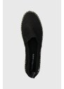 Espadrilky Calvin Klein Jeans PLATFORM ESPADRILLE ML BTW černá barva, na platformě, YW0YW01378