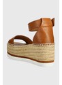 Kožené sandály See by Chloé Glyn hnědá barva, SB32201A