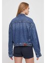 Džínová bunda Pepe Jeans dámská, přechodná, oversize