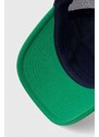 Dětská baseballová čepice Pepe Jeans NIGEL JR zelená barva, s aplikací