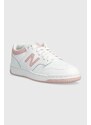 Sneakers boty New Balance BB480LOP růžová barva