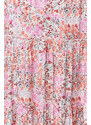 Trendyol Multi Color Floral Pattern Woven Skirt