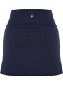 Trendyol Dark Navy Blue Reflector Printed 2 Layer Tennis Knitted Sports Shorts Skirt With Shorts With Pocket