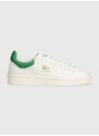 Sneakers boty Lacoste Baseshot Premium Leather bílá barva, 47SMA0040