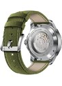 Circula Watches Stříbrné pánské hodinky Fathers s koženým páskem Evolution Yellow 40MM Automatic