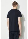 Bavlněné tričko Fred Perry Crew Neck T-Shirt tmavomodrá barva, s aplikací, M1600.V73