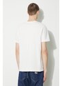 Bavlněné tričko Fred Perry Crew Neck T-Shirt bílá barva, s aplikací, M1600.129