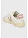 Kožené sneakers boty Veja V-12 bílá barva, XD0203485