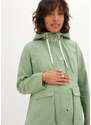 bonprix Těhotenská a nosící bunda na přechodné období Zelená