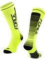 FORCE ponožky F COMPRESS, fluo-černé