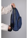 LuviShoes LAUREL Navy Blue Women's Backpack