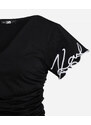 TRIČKO KARL LAGERFELD KARL SIGNATURE SLV HEM T-SHIRT