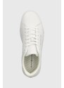 Kožené sneakers boty Tommy Hilfiger TH COURT LEATHER bílá barva, FM0FM04971