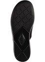 Kožené pantofle Geox D XAND 2.2S dámské, černá barva, na platformě, D45M1C 00043 C9999