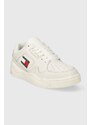 Sneakers boty Tommy Jeans TJW NEW BASKET SNEAKER LC béžová barva, EN0EN02524