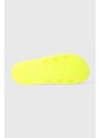 Pantofle HUGO Nil pánské, žlutá barva, 50497864