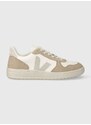 Kožené sneakers boty Veja V-10 béžová barva, VX0503298