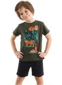 mshb&g Three Tigers Boys T-shirt Shorts Set