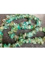 Svět minerálů Apatit zelený náhrdelník - 45 cm