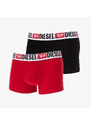 Boxerky Diesel Umbx-Damientwopack Boxer 2-Pack Red/ Black