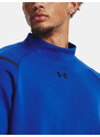 Under Armour Mikina UA Unstoppable Flc Mock-BLU - Pánské