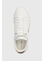 Kožené sneakers boty Lacoste Carnaby Pro Leather bílá barva, 47SFA0043