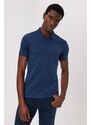 Lee Cooper Twins Men's Polo Neck T-shirt Indigo