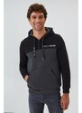 Lee Cooper Juno Men's Hooded Sweatshirt Black - Anthracite