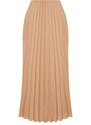 Trendyol Beige Pleated Knitted Skirt