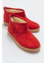 LuviShoes East Women's Red Boots