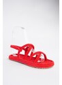 Fox Shoes Women's Red Sandals