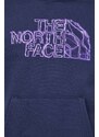 Mikina The North Face pánská, tmavomodrá barva, s kapucí, s potiskem, NF0A84GKI851