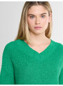 Big Star Woman's V-neck_sweater Sweater 161030 Wool-301