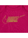 Nike 3pk girls hb, bodysuit, bootie FIREBERRY