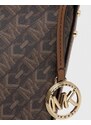 Michael Kors kabelka vak small Townsend logo brown hnědá